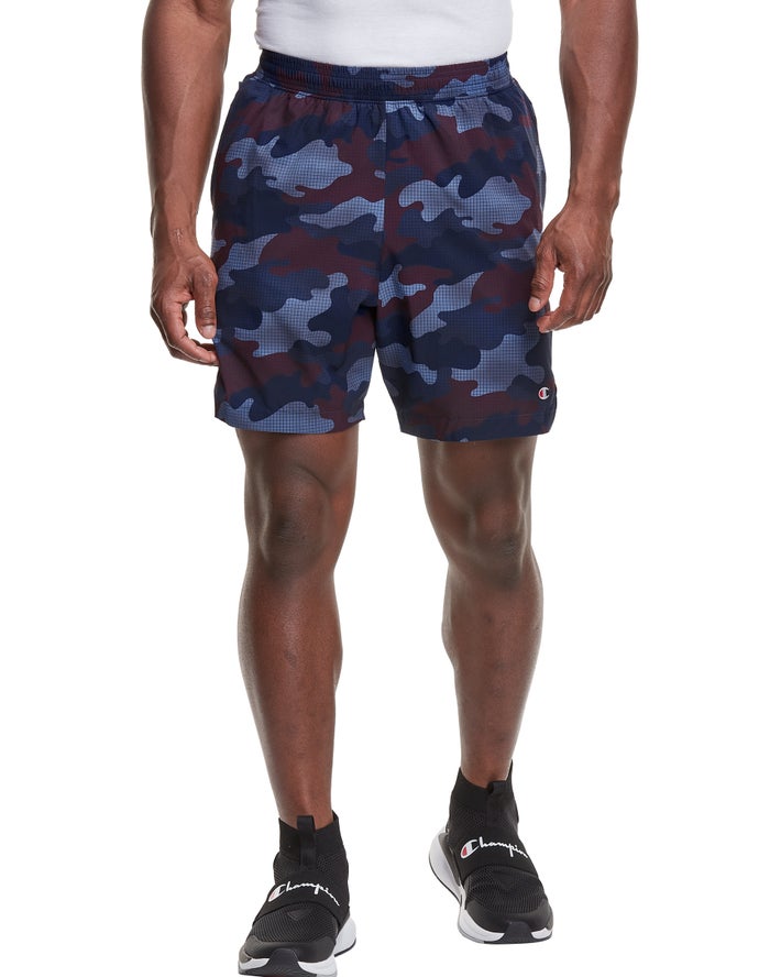 Champion Korte Broek Heren - Camo - Sport Print No Liner ( 456182-CIY )